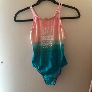 More Than Magic Kids Swim One Piece - Pink and Blue